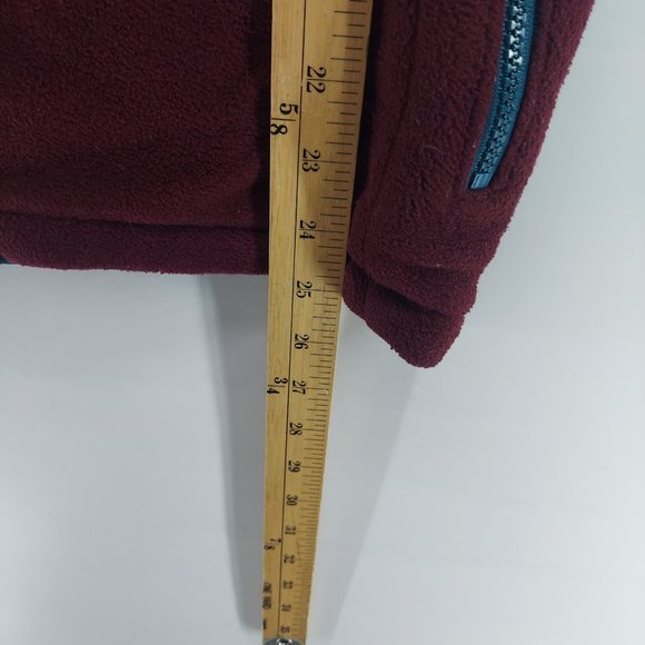 vintage LL Bean Fleece Vest size large - Picture 6 of 7